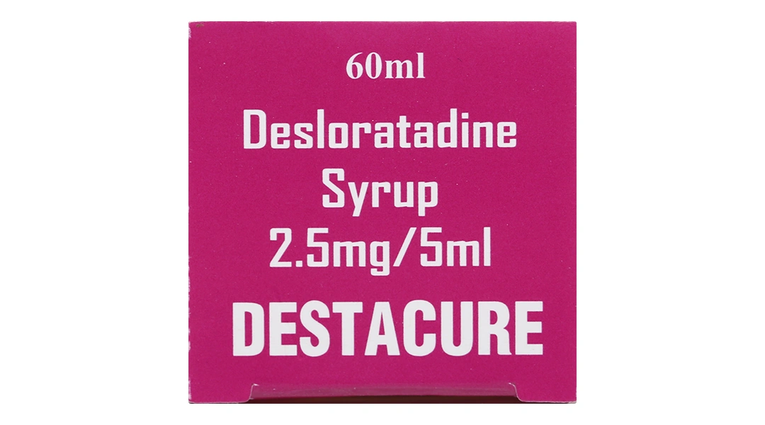 Siro Destacure 2.5mg/5ml trị viêm mũi dị ứng, mày đay tự phát chai 60ml - 4