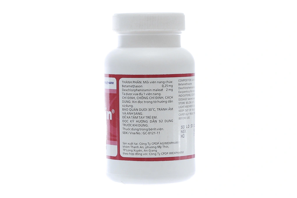 Imetamin trị viêm mũi dị ứng, mày đay lọ 500 viên - 1