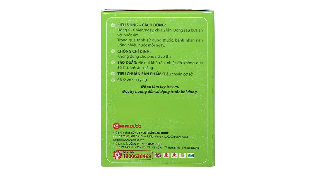 Thông Xoang Tán Nam Dược ngăn ngừa, trị viêm mũi, viêm xoang mạn tính lọ 50 viên - 4
