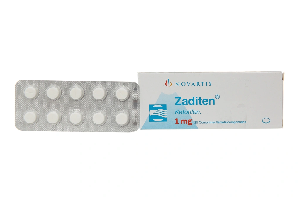 Zaditen 1mg trị viêm mũi dị ứng, mày đay (3 vỉ x 10 viên) - 1