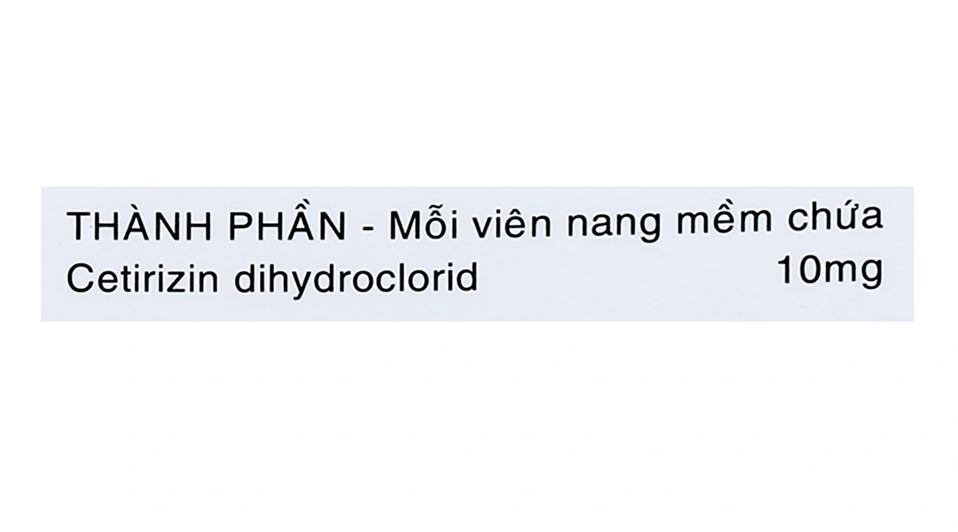 Pyme CZ10 trị viêm mũi dị ứng, mày đay (10 vỉ x 10 viên) - 6