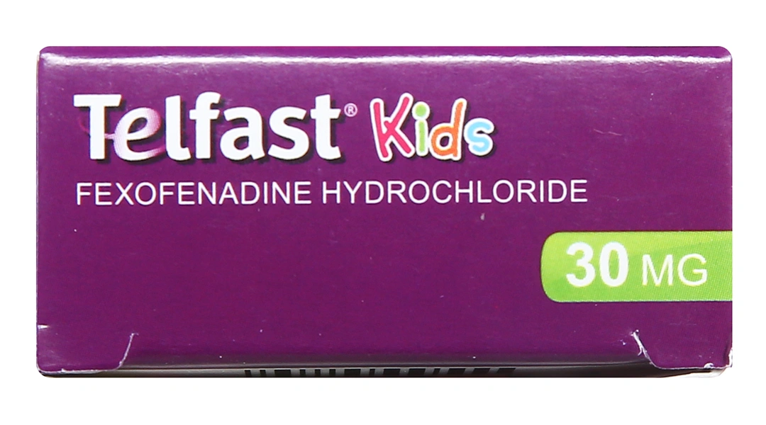Telfast Kids 30mg trị viêm mũi dị ứng, mày đay cho bé (1 vỉ x 10 viên) - 13