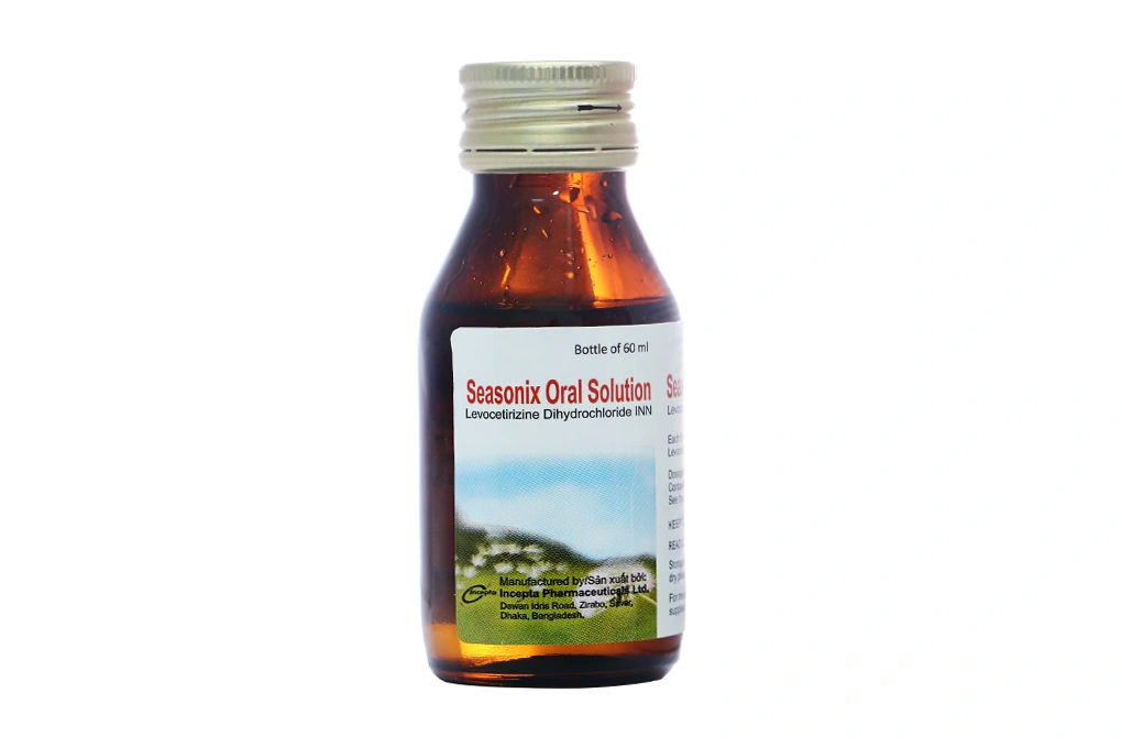 Dung dịch uống Seasonix trị viêm mũi dị ứng, mày đay chai 60ml - 5