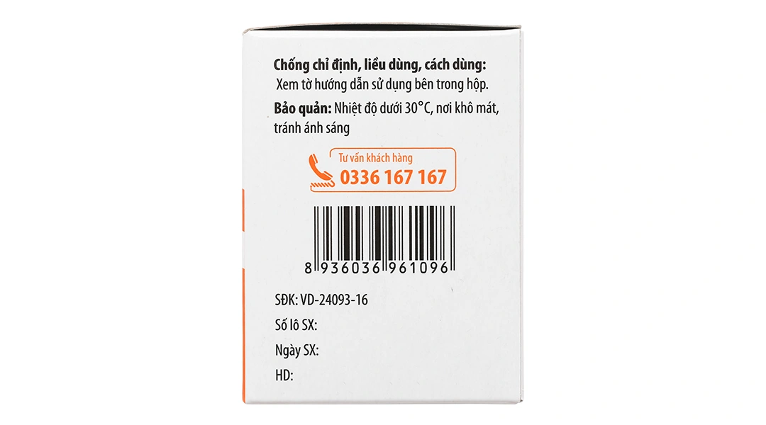 Momvina 50mg phòng và trị buồn nôn, say xe (25 vỉ x 4 viên) - 3