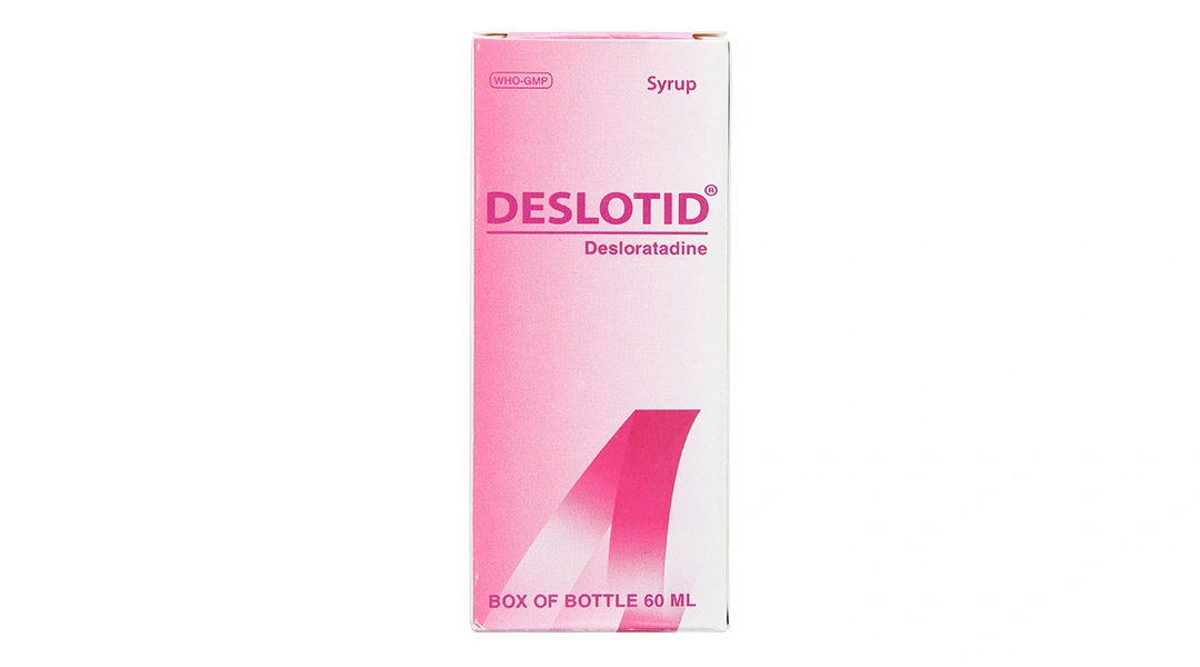 Siro Deslotid 0.5mg/ml trị dị ứng da, viêm mũi dị ứng chai 60ml - 1