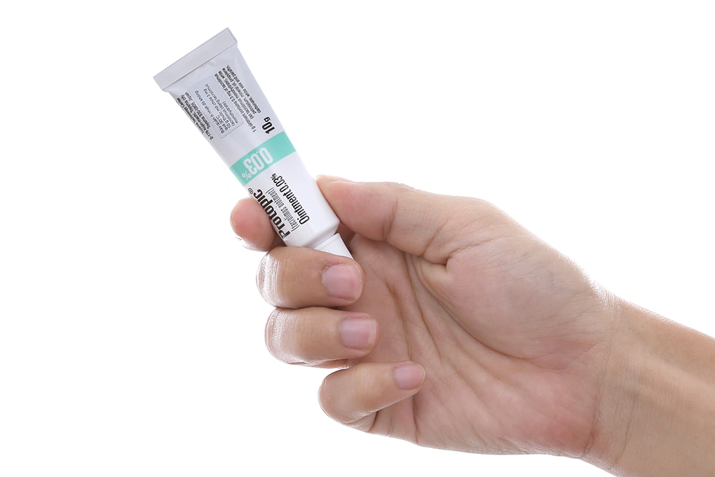 Thuốc mỡ bôi da Protopic 0.03% trị chàm thể tạng tuýp 10g - 8