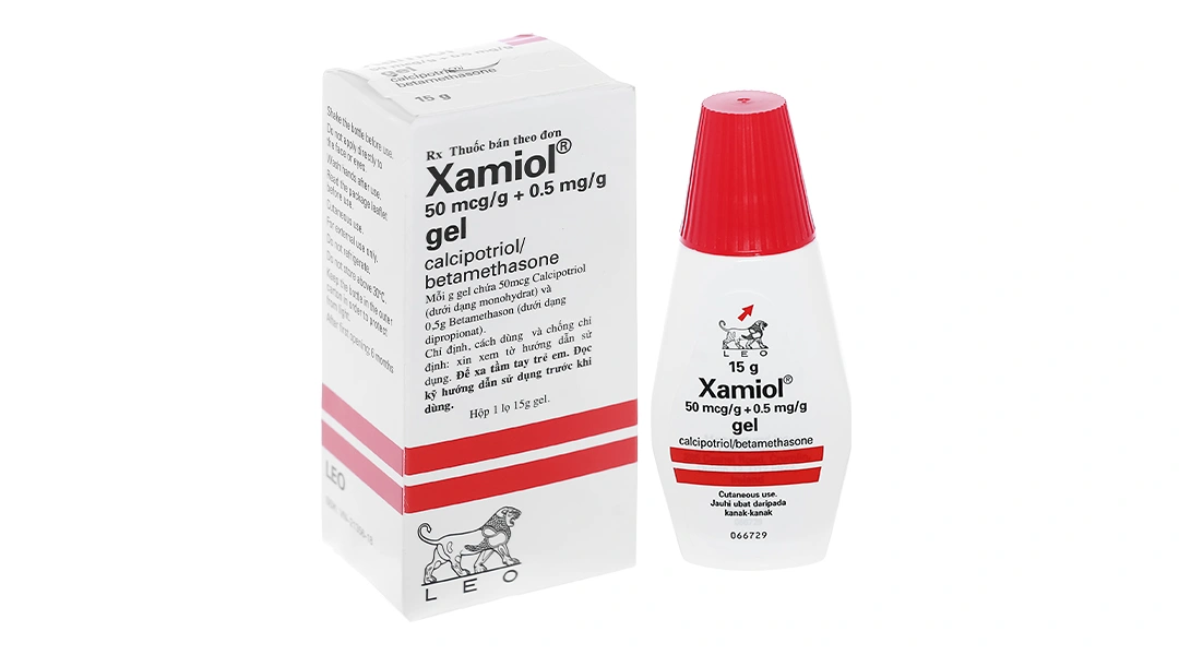 Gel bôi Xamiol trị vảy nến chai 15g - 2