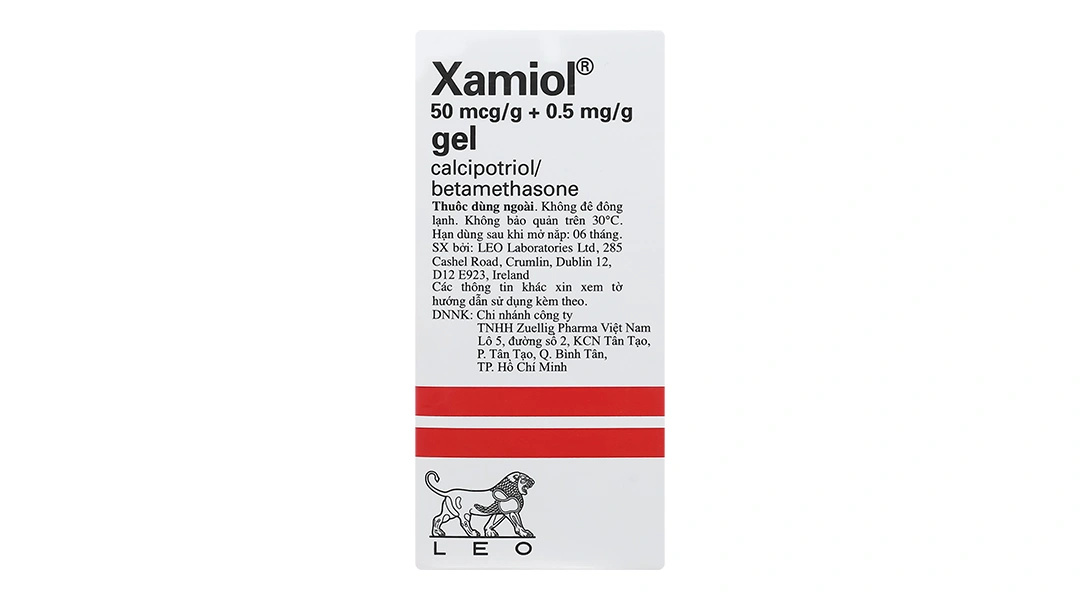 Gel bôi Xamiol trị vảy nến chai 15g - 4