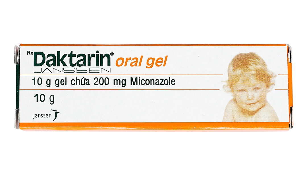 Daktarin Oral Gel trị nhiễm nấm khoang miệng hầu tuýp 10g - 2