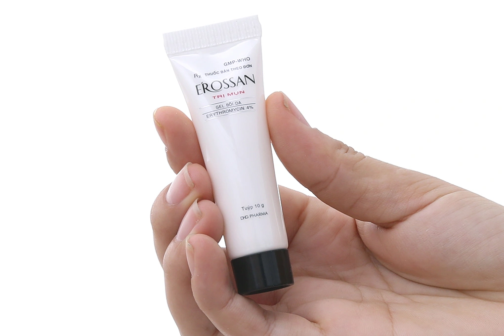 Gel bôi E'rossan trị mụn trứng cá tuýp 10g - 2