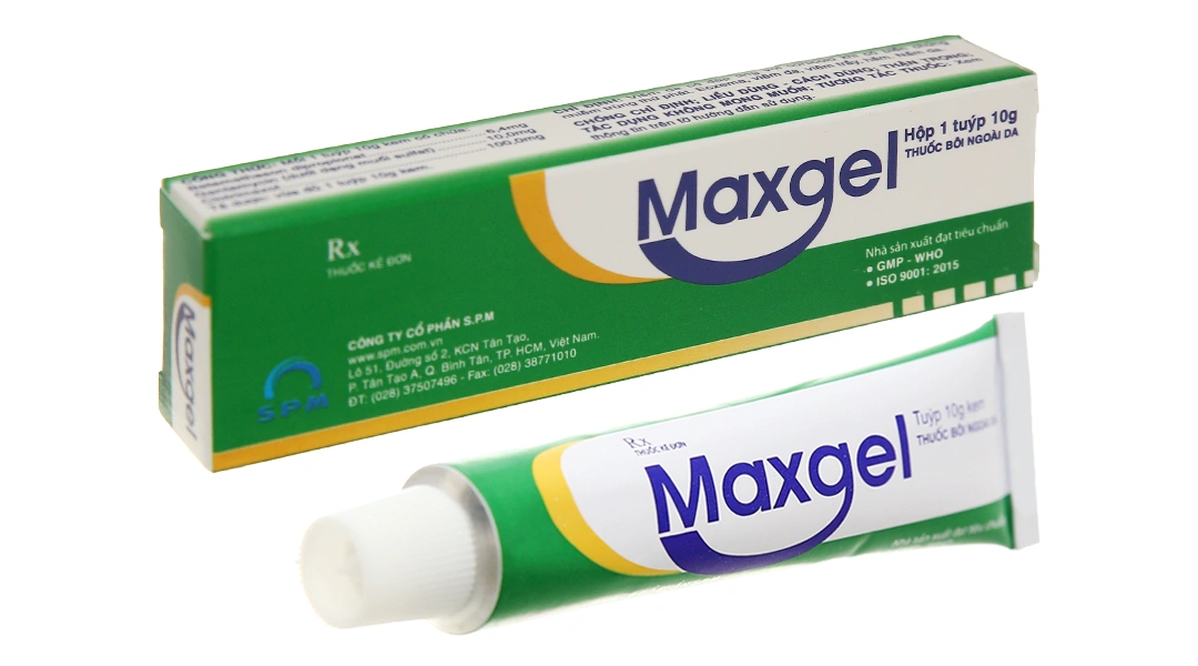 Kem bôi Maxgel trị viêm da tuýp 10g - 