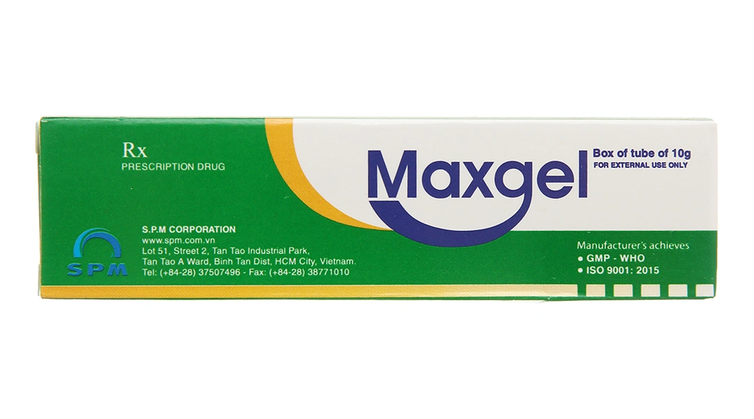 Kem bôi Maxgel trị viêm da tuýp 10g - 2