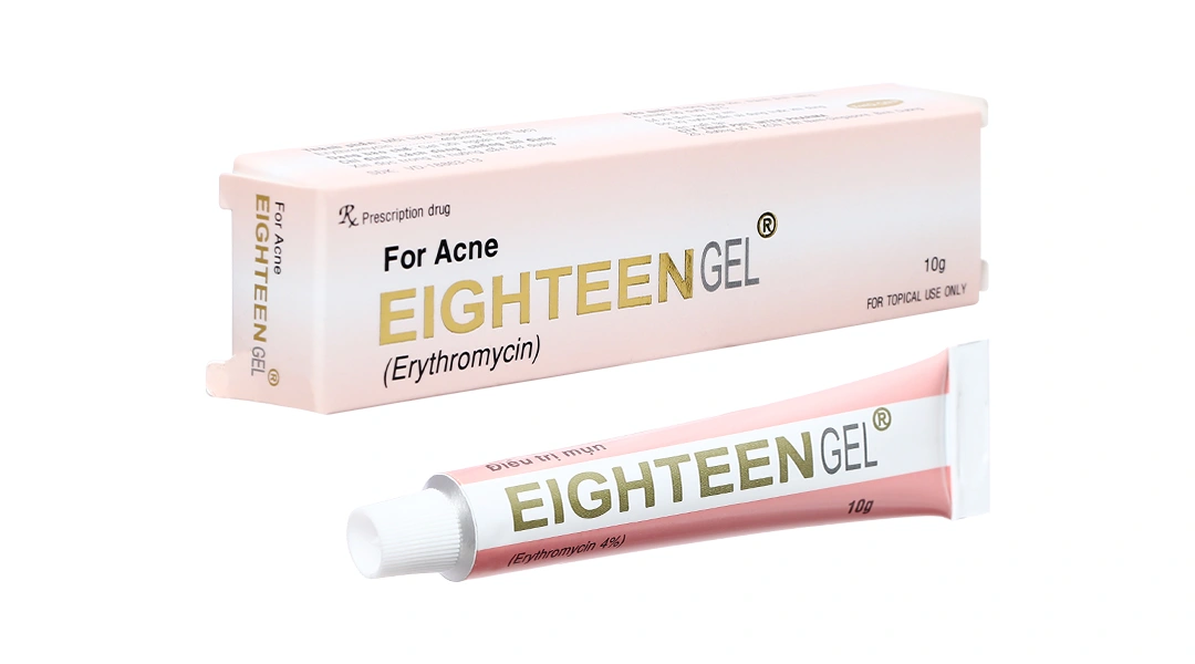 Eighteengel Gel trị mụn trứng cá tuýp 10g - 