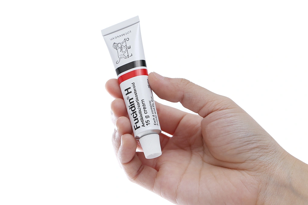 Kem bôi Fucidin H trị viêm da tuýp 15g - 4