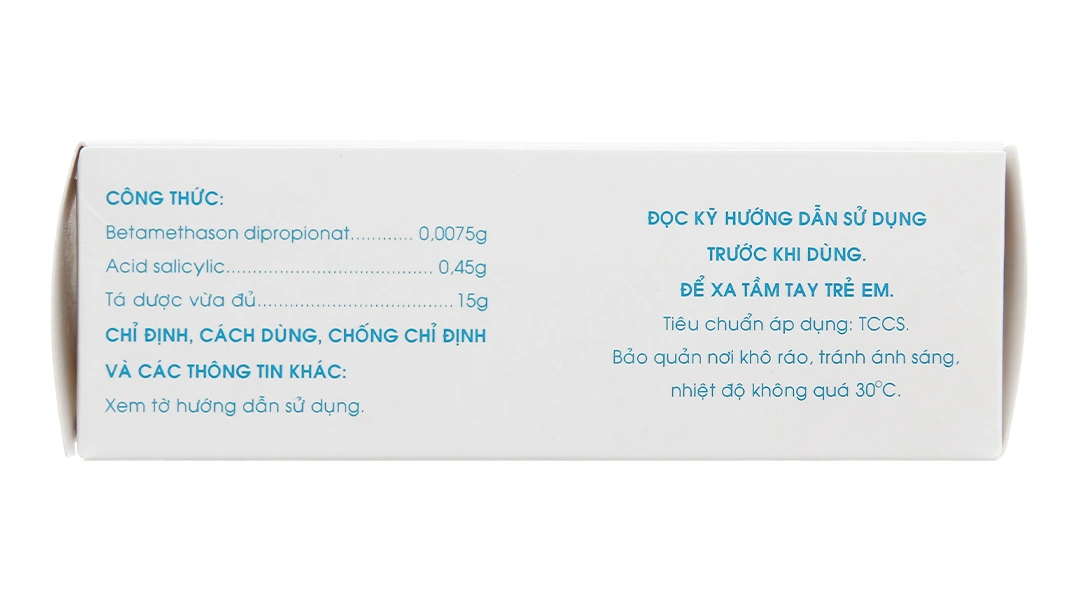 Thuốc mỡ Betacylic làm giảm các biểu hiện viêm trên da tuýp 15g - 2
