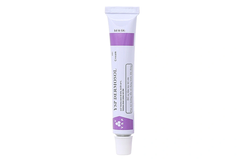 Kem bôi Ysp Dermosol Cream trị viêm da tuýp 10g - 3
