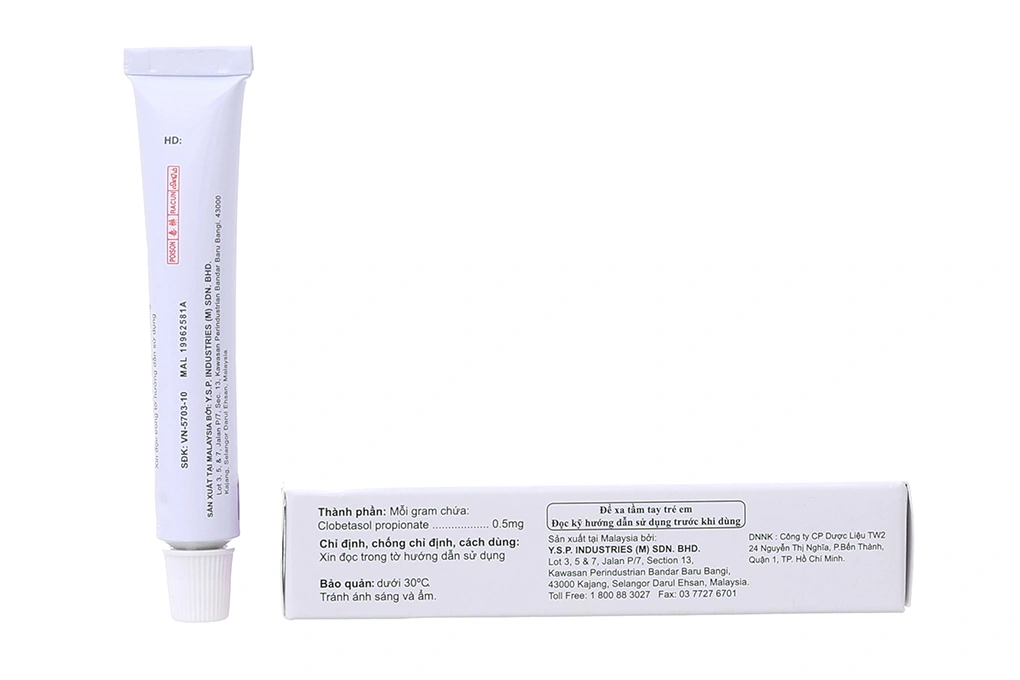Kem bôi Ysp Dermosol Cream trị viêm da tuýp 10g - 1