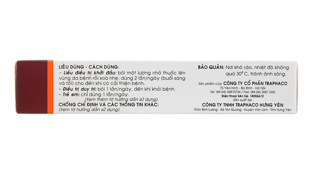 Thuốc mỡ Dibetalic trị bệnh ngoài da đáp ứng với Corticoid tuýp 15g - 3