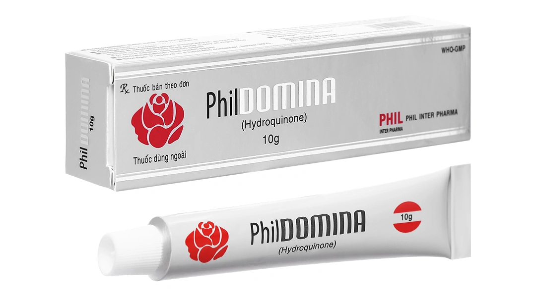 Kem bôi Phil Domina trị nám da, tàn nhang tuýp 10g - 
