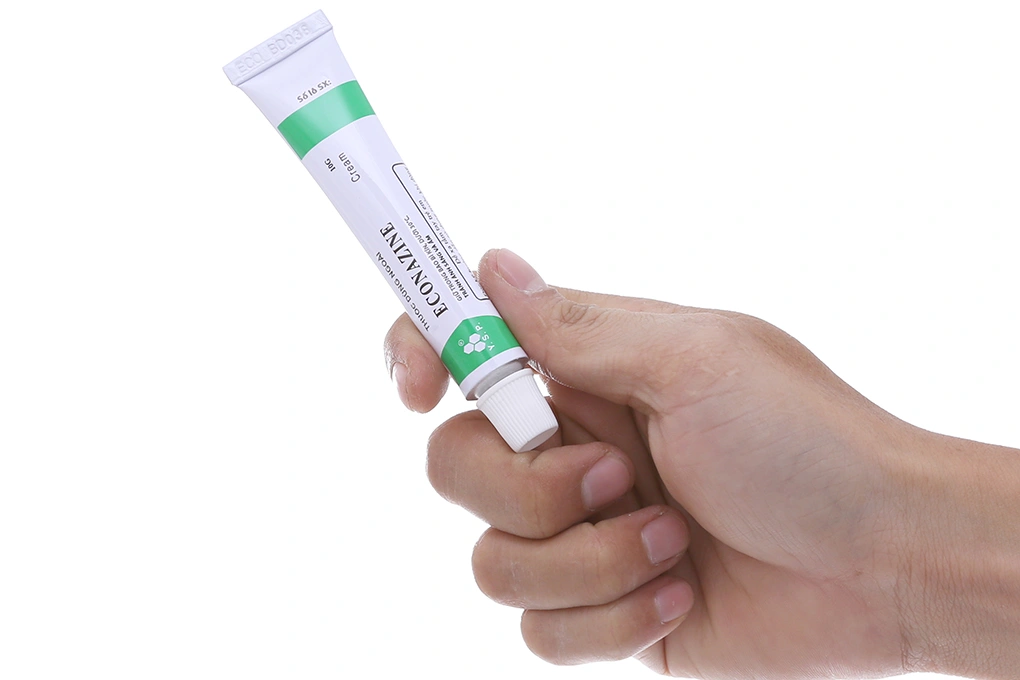 Kem bôi Econazine Cream trị nấm da tuýp 10g - 2