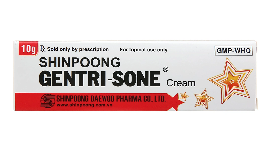 Kem bôi Shinpoong Gentri-Sone trị viêm da tuýp 10g - 1