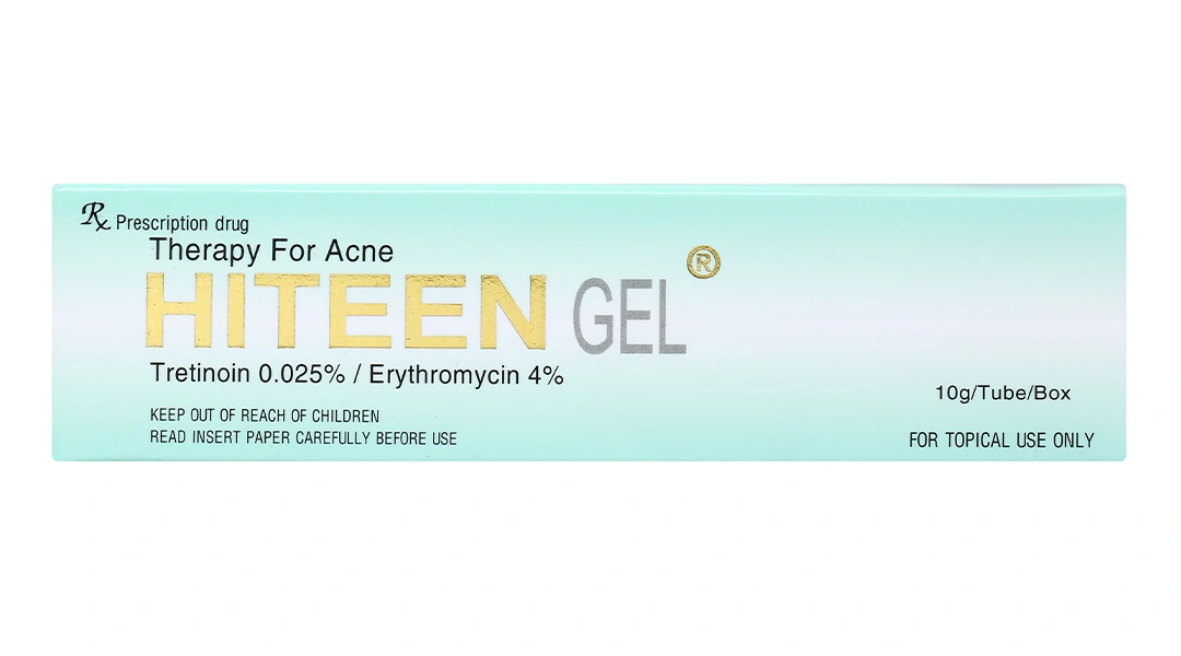 Hiteen Gel trị mụn trứng cá tuýp 10g - 2