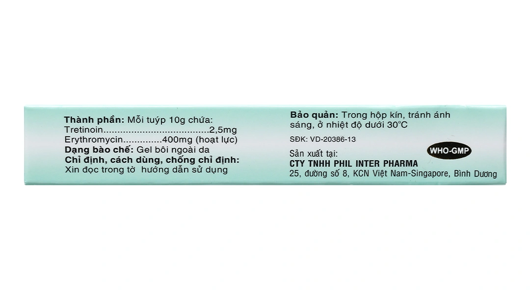 Hiteen Gel trị mụn trứng cá tuýp 10g - 4