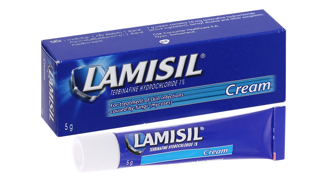 Lamisil Cream 1% trị nấm da tuýp 5g - 
