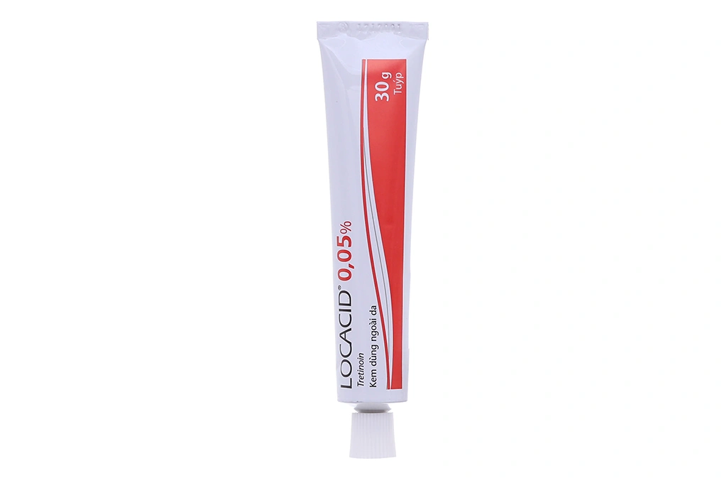 Kem bôi Locacid 0.05% trị mụn trứng cá tuýp 30g - 3