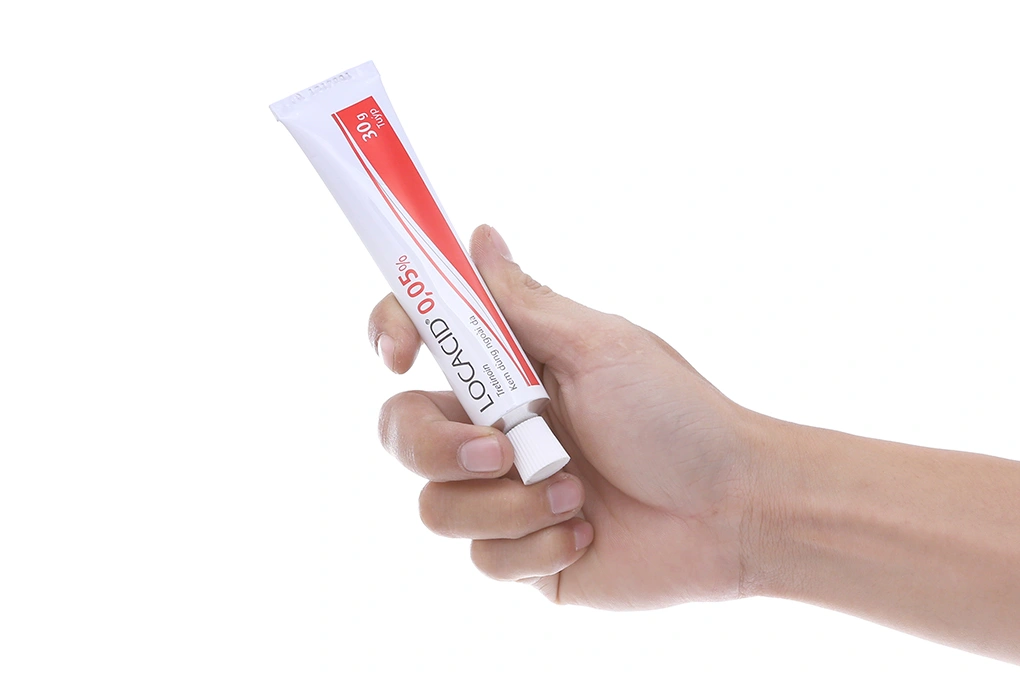 Kem bôi Locacid 0.05% trị mụn trứng cá tuýp 30g - 2
