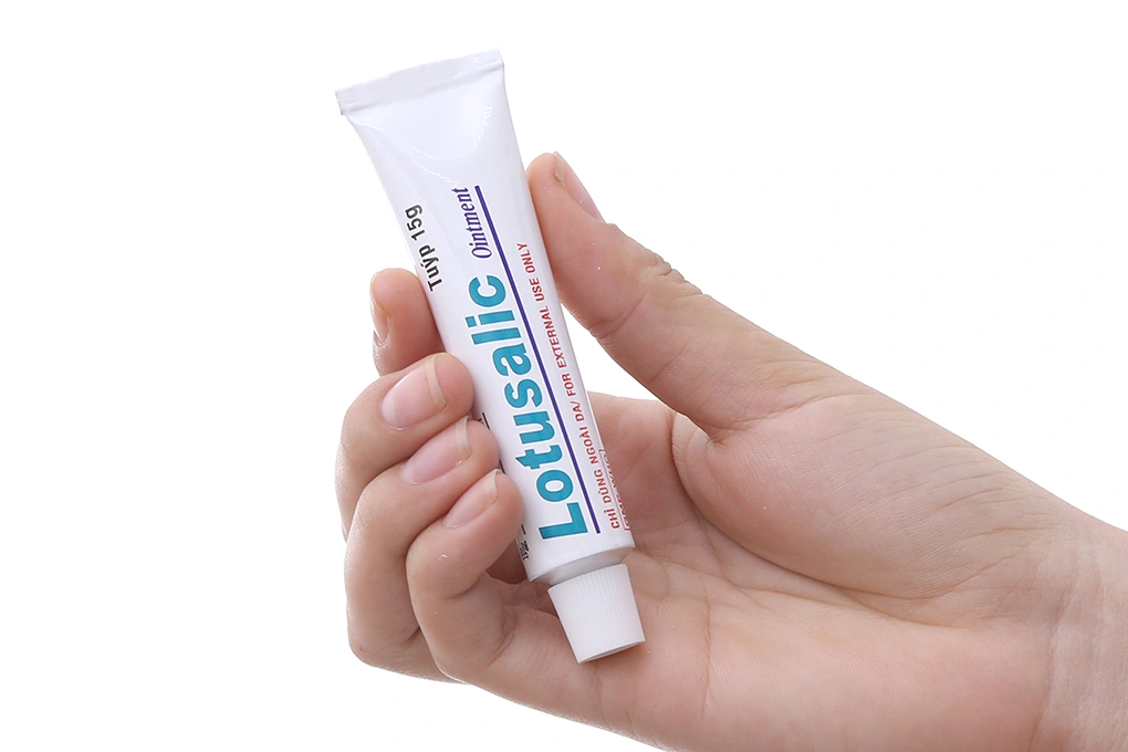 Thuốc mỡ Lotusalic Ointment giúp giảm viêm tuýp 15g - 4