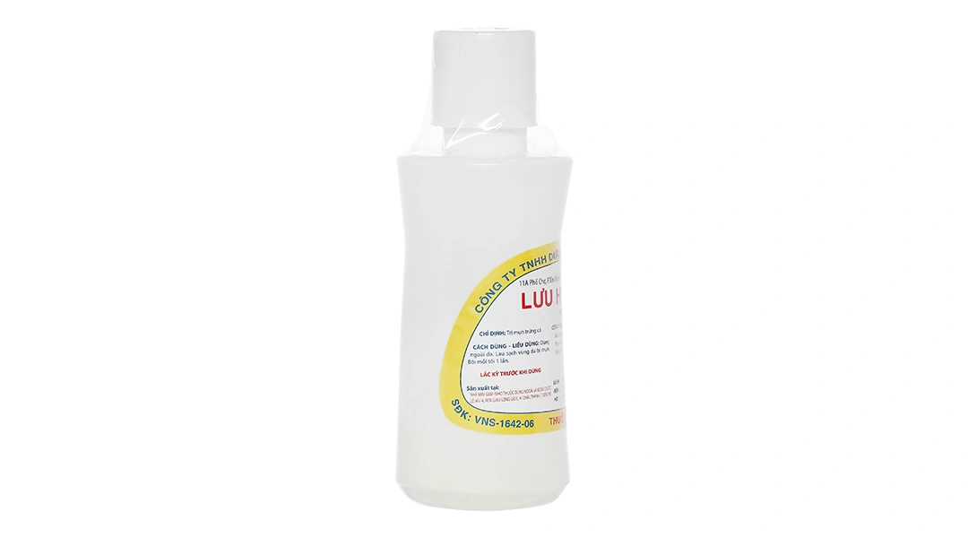 Hỗn dịch dùng ngoài Lưu huỳnh 5% Nam Việt trị mụn trứng cá chai 60ml - 1