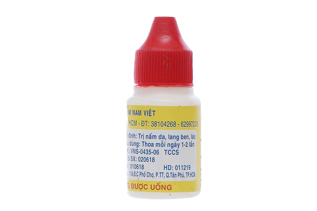 Dung dịch bôi Mycophar trị nấm da chai 12ml - 2