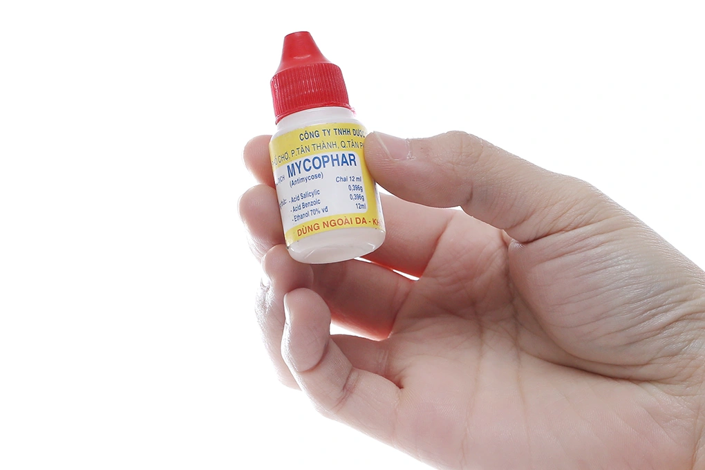 Dung dịch bôi Mycophar trị nấm da chai 12ml - 3
