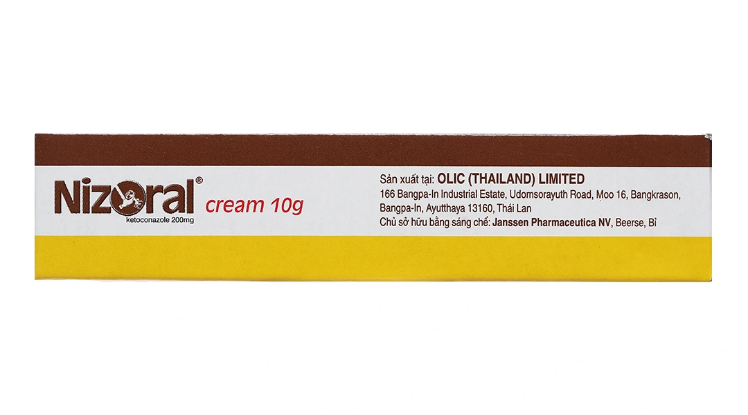 Nizoral Cream trị nấm ngoài da, viêm da tiết bã tuýp 10g - 3