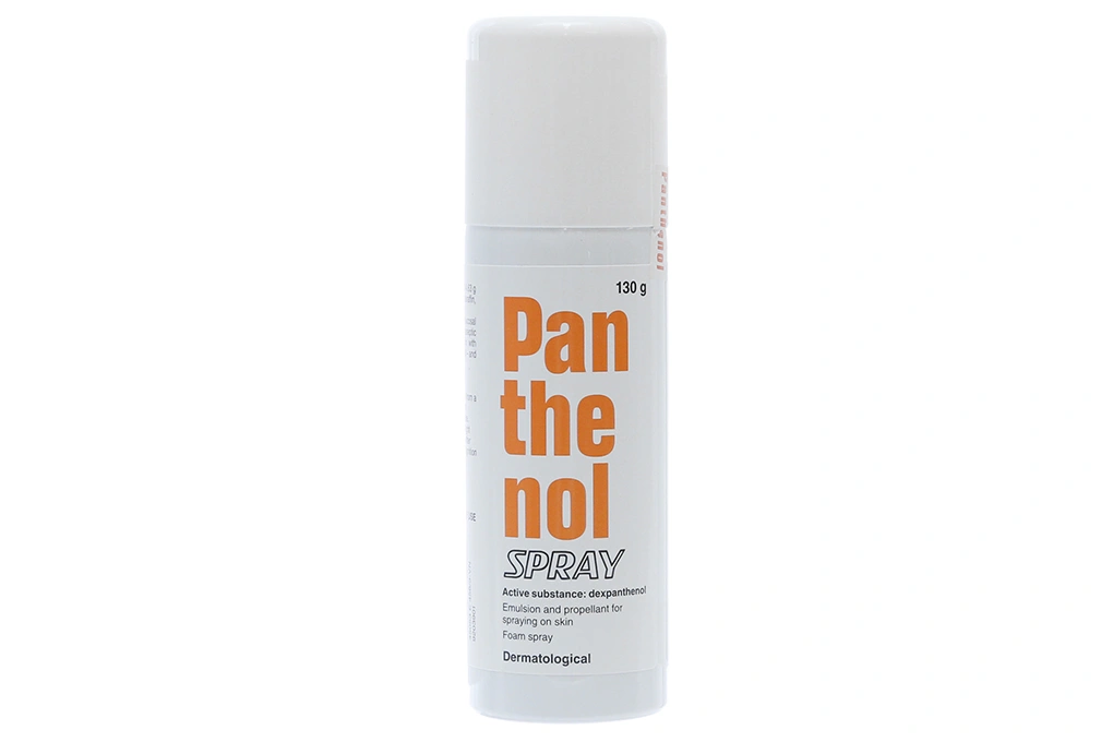 Xịt Panthenol Spray trị bỏng, phục hồi da bị tổn thương chai 130g - 