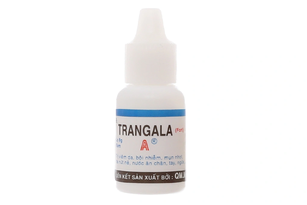 Kem bôi Trangala A Fort trị viêm da, ghẻ lở lọ 8g - 3