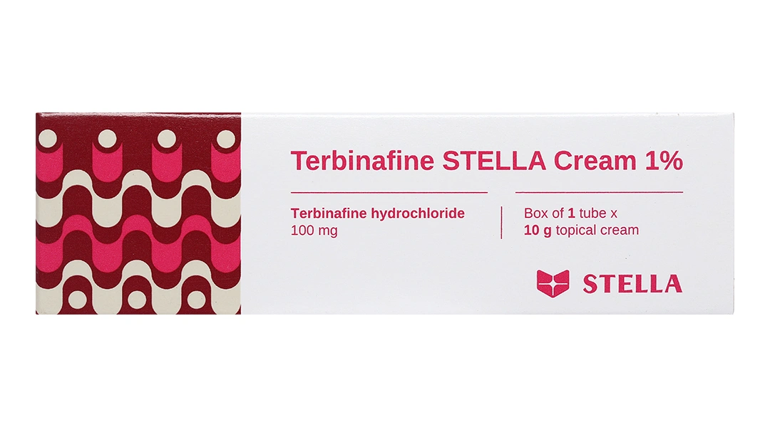 Terbinafine Stella Cream 1% trị nấm da tuýp 10g - 1
