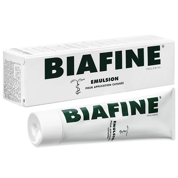 Nhũ tương bôi da Biafine trị bỏng độ 1 và 2, đỏ da thứ phát do xạ trị