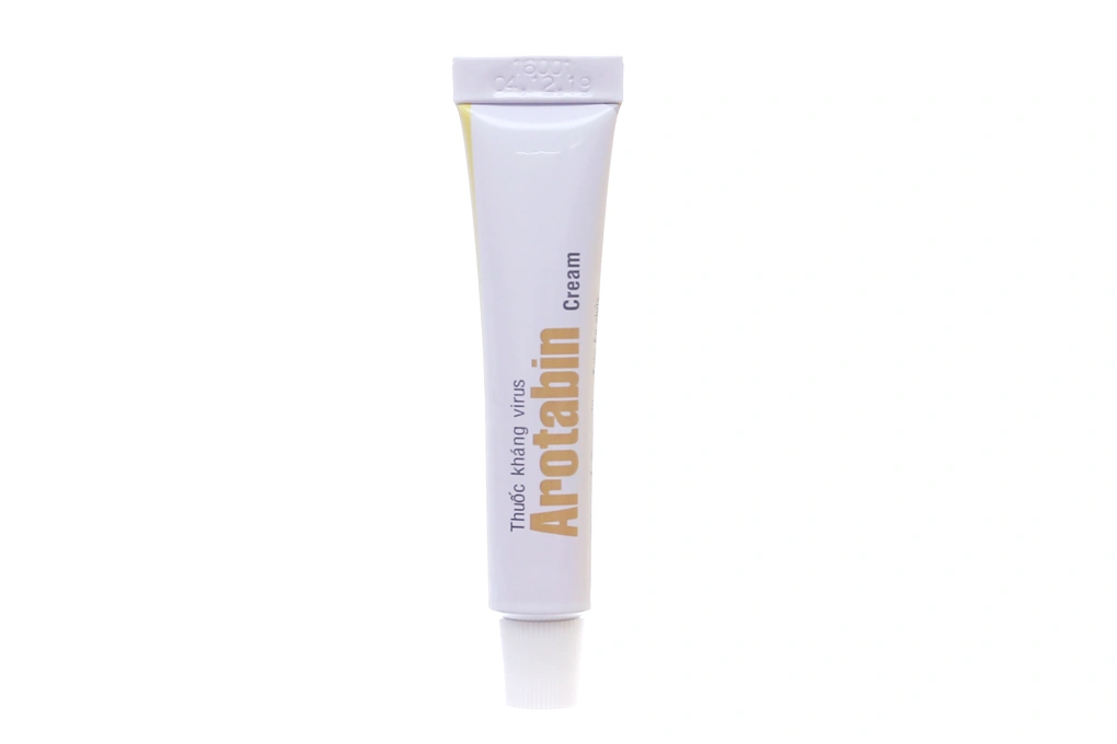 Kem bôi Arotabin trị nhiễm virus Herpes simplex da tuýp 5g - 3