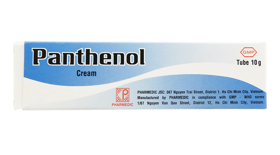 Kem bôi Panthenol Pharmedic phục hồi da bị tổn thương khi bị bỏng nhẹ tuýp 10g - 1