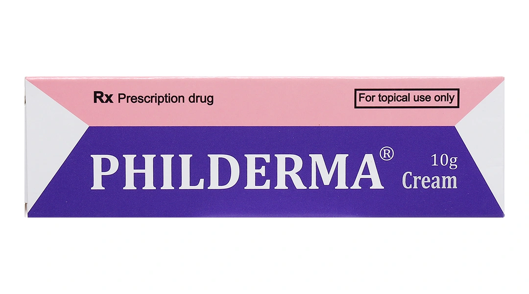 Kem bôi Philderma trị viêm da, nấm da tuýp 10g - 1