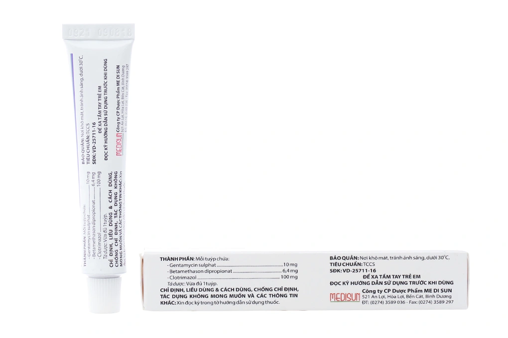 Kem bôi Furmet Cream trị nấm, viêm da có biến chứng nhiễm trùng tuýp 10g - 2