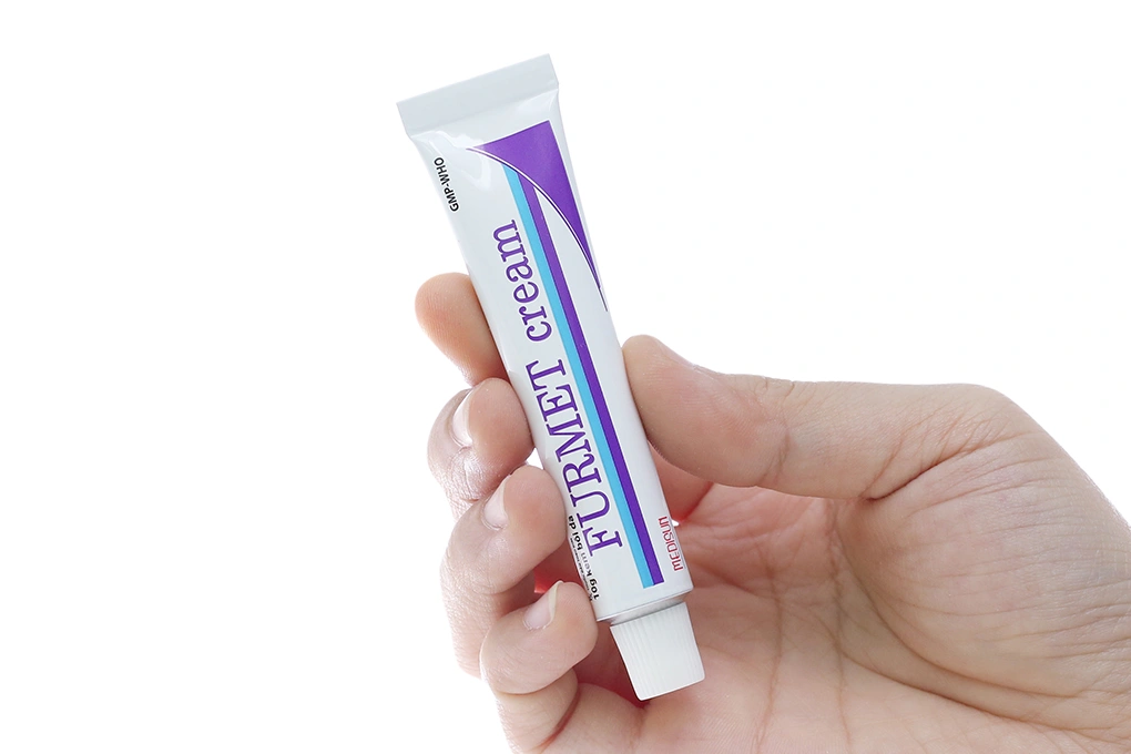 Kem bôi Furmet Cream trị nấm, viêm da có biến chứng nhiễm trùng tuýp 10g - 3