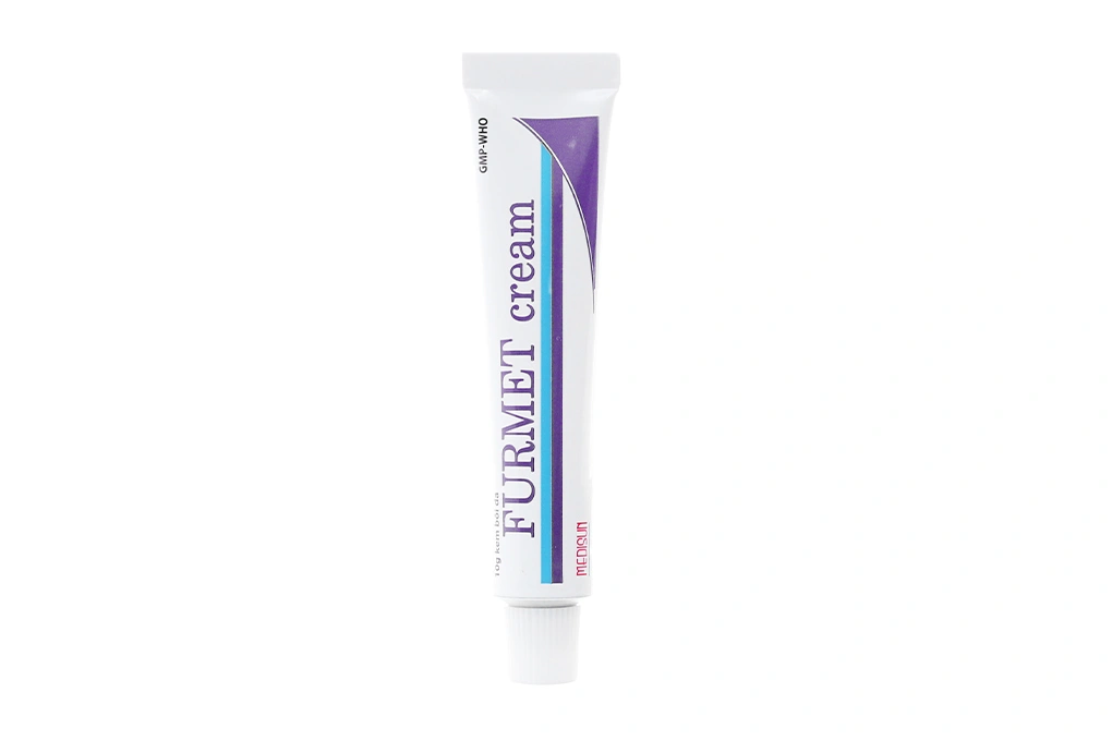Kem bôi Furmet Cream trị nấm, viêm da có biến chứng nhiễm trùng tuýp 10g - 4