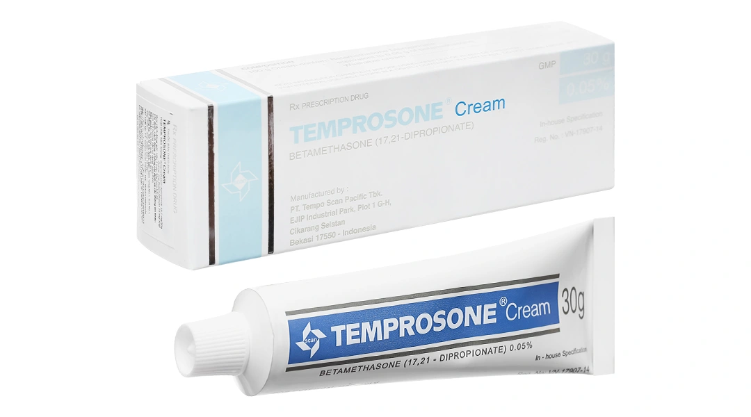 Kem bôi Temprosone Cream 0.05% trị viêm da tuýp 30g - 