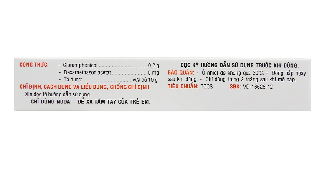 Kem bôi Dermofar trị viêm da tuýp 10g - 2