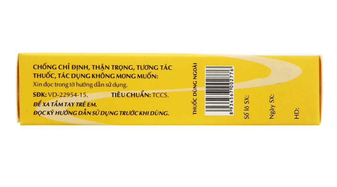 Thuốc mỡ Trancumin - OPC trị bỏng, giúp vết thương mau lành tuýp 10g - 3