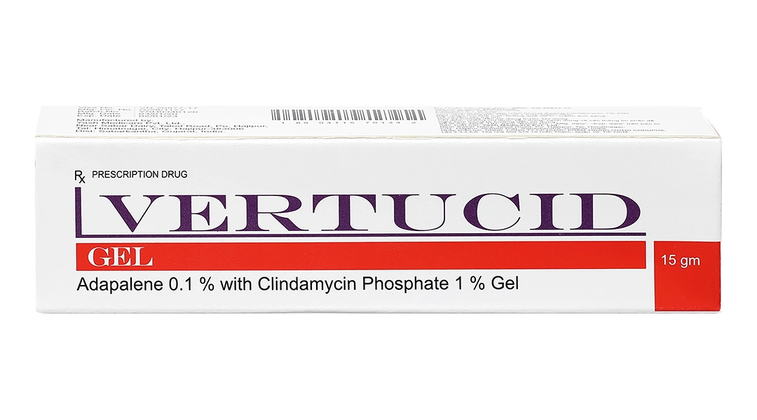 Vertucid Gel trị mụn trứng cá tuýp 15g - 1