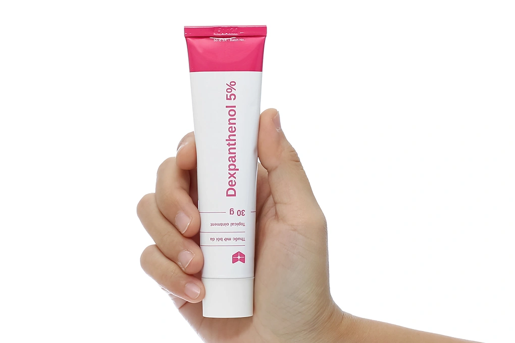 Thuốc mỡ Dexpanthenol 5% phòng và trị da khô rát, nứt nẻ tuýp 30g - 5